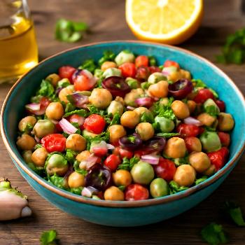 Mediterranean Chickpea Salad