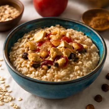 Nut-Free Apple Cinnamon Oatmeal