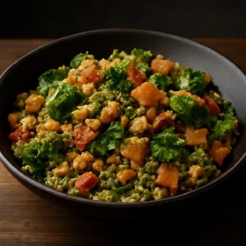 Quinoa Salad with Roasted Vegetables and Chickpeas