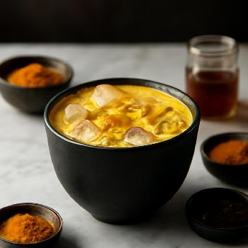 Refreshing Iced Turmeric Latte