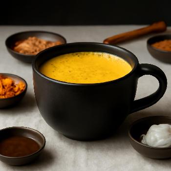 Soothing Turmeric Golden Milk Latte