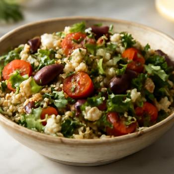 Soy-Free Mediterranean Quinoa Salad