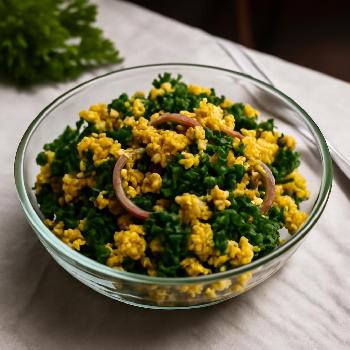 Tofu Scramble with Kale