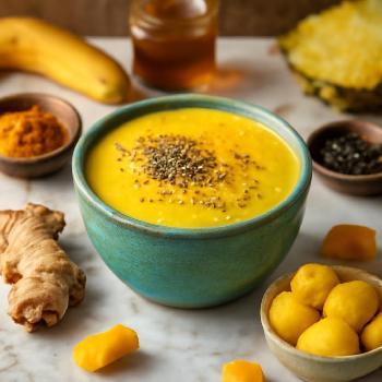 Tropical Turmeric Ginger Smoothie