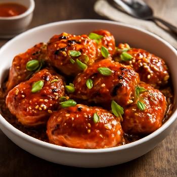 Aji Amarillo Chicken with Miso Glaze