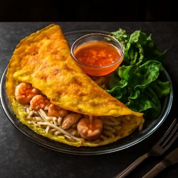Authentic Banh Xeo: Crispy Vietnamese Pancake