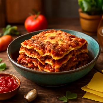 Authentic Lasagna Bolognese