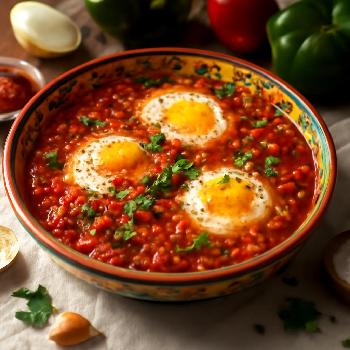 Authentic Moroccan Shakshuka
