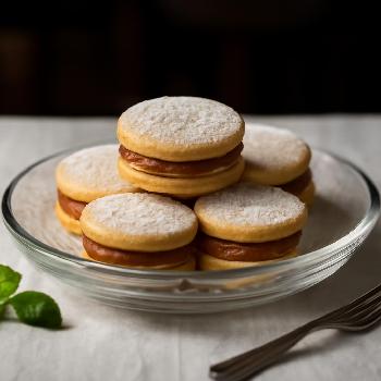 Classic Alfajores with Dulce de Leche