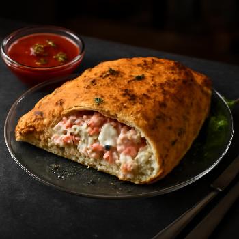 Classic Ham and Ricotta Calzone