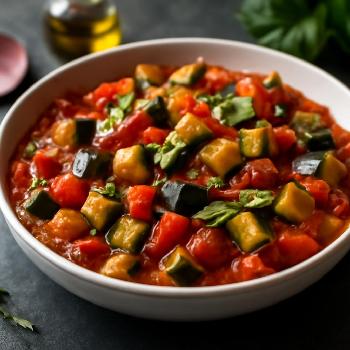 Classic Ratatouille: A Provençal Vegetable Stew