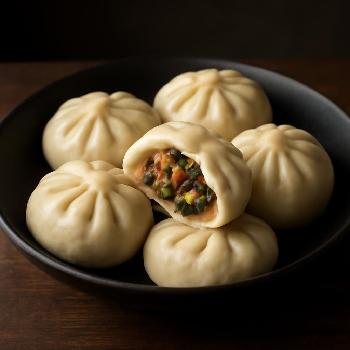 Classic Steamed Buns (Baozi)