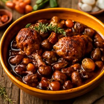 Coq au Vin: Classic French Braised Chicken