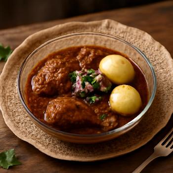Doro Wat with Homemade Injera