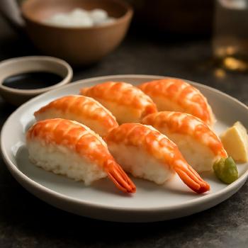 Ebi Nigiri Sushi: How to prepare Prawn Nigiri