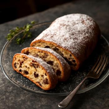 Quick Marzipan Stollen