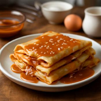 Salted Caramel Crepes