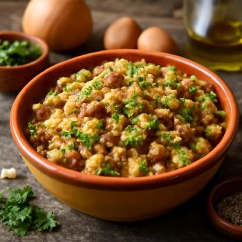 Traditional Brazilian Farofa