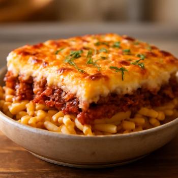 Traditional Greek Pastitsio