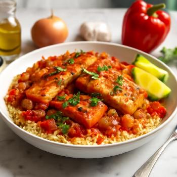 Tunisian Couscous with Fish