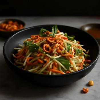 Vietnamese Green Papaya Salad (Goi Du Du)