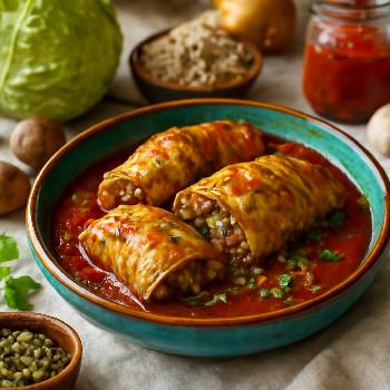 AI-Generated Stuffed Cabbage Rolls