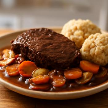 Authentic German Sauerbraten