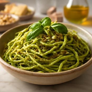 Authentic Pesto Pasta