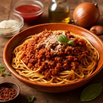 Authentic Spaghetti Bolognese