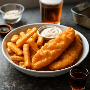 Classic Beer-Battered Fish and Chips