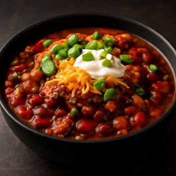 Smoked Turkey Chili