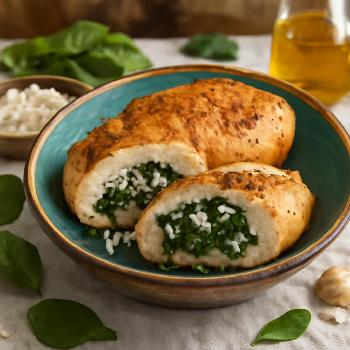 Spinach and Feta Stuffed Chicken Breast