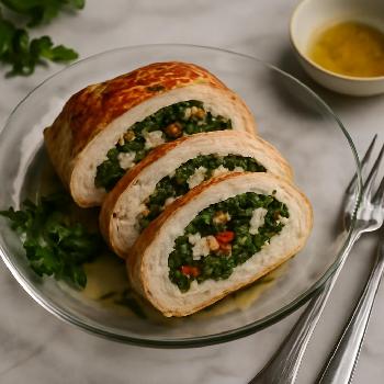 Spinach and Feta Stuffed Turkey Breast