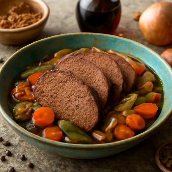 Vegetarian Sauerbraten with Seitan