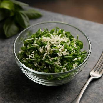Basil & Parmesan Salad Topping