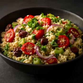 Bright & Flavorful Mediterranean Couscous Salad