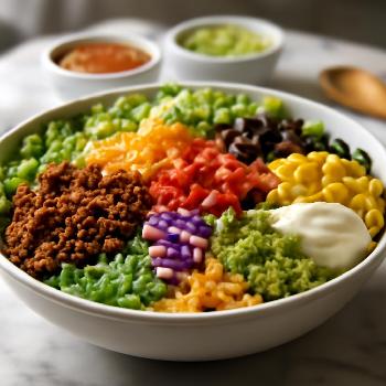 Build-Your-Own Taco Salad Station Recipe