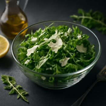 Classic Arugula Salad with Parmesan and Lemon Vinaigrette