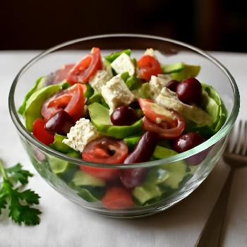 Classic Greek Cucumber Salad (Horiatiki)