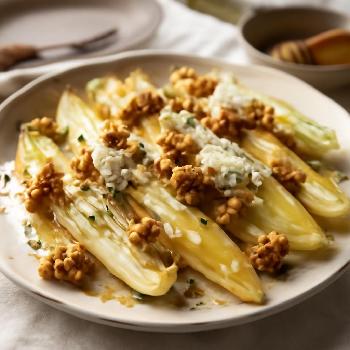 Endive Spears with Goat Cheese and Walnuts