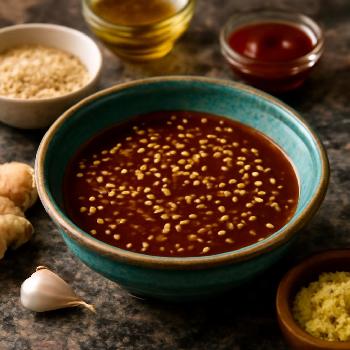 Homemade Asian Sesame Salad Dressing