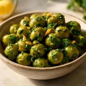 Lemon Herb Green Olives