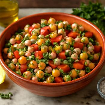 Lemony Chickpea Salad