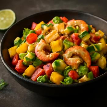 Shrimp Ceviche Salad with Mango and Avocado