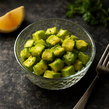 Simple Diced Avocado Salad Topping