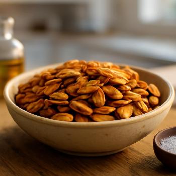 Toasted Pumpkin Seeds for Salads