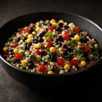 Black Bean and Corn Quinoa Salad