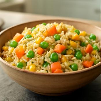 Flavorful Vegetable Rice Pilaf