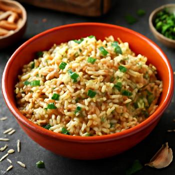 Fragrant Almond Rice Pilaf