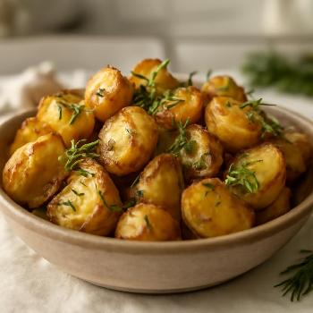 Garlic Herb Roasted Potatoes